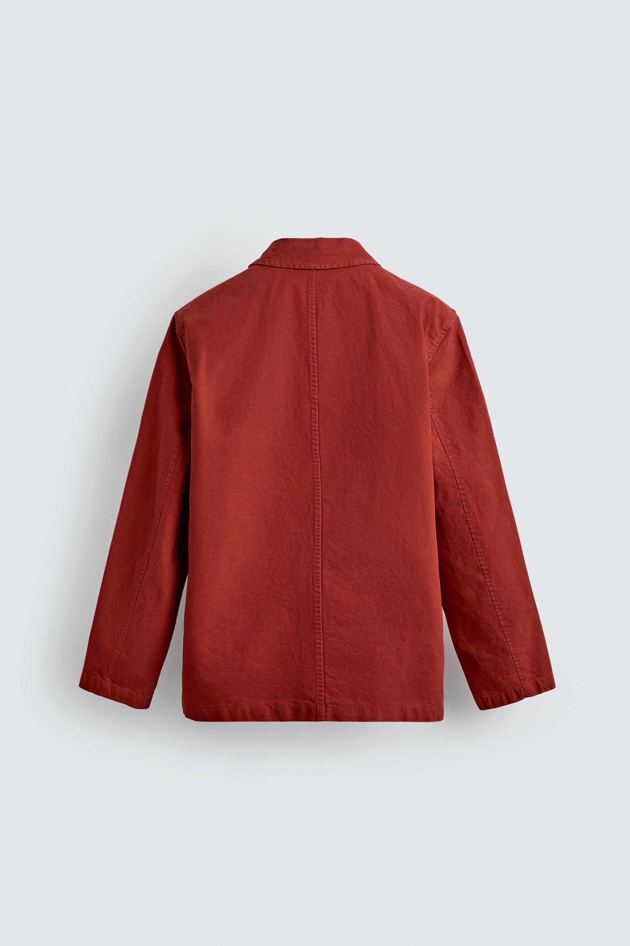WASHED REGULAR FIT OVERSHIRT